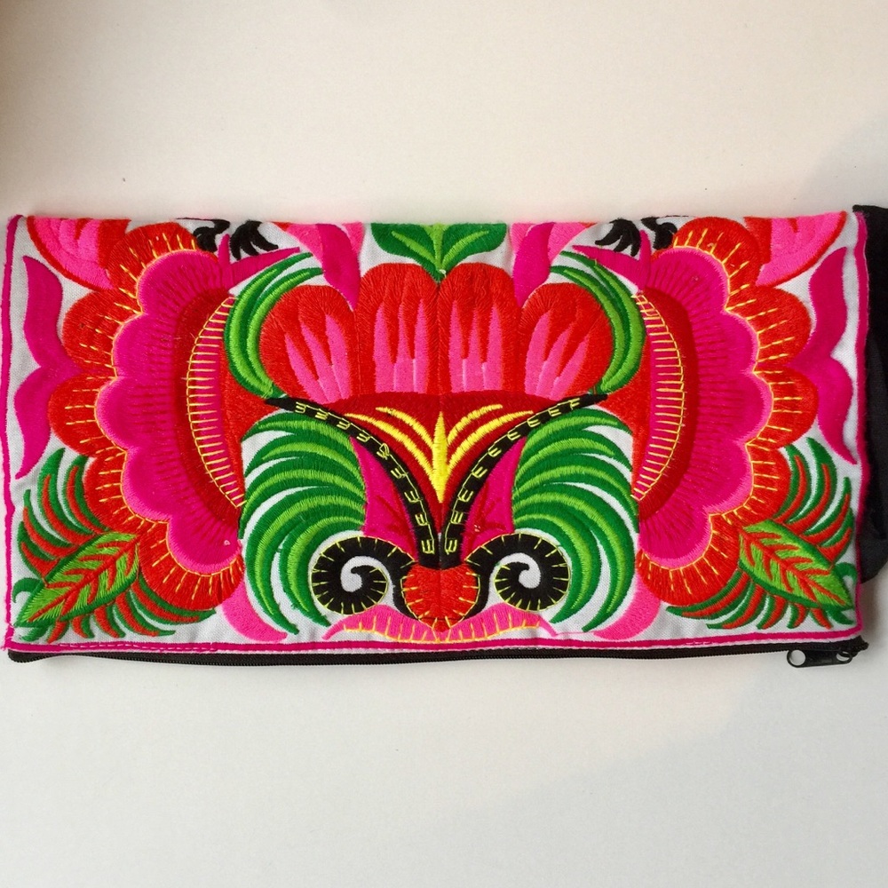 Embroidered Wristlet from Market, Thailand 🇹🇭